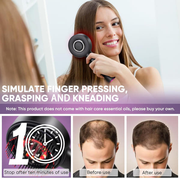 RootFlow™ Scalp Massager for Hair Growth & Relaxation.
