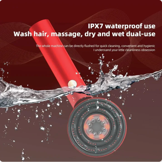 RootFlow™ Scalp Massager for Hair Growth & Relaxation.